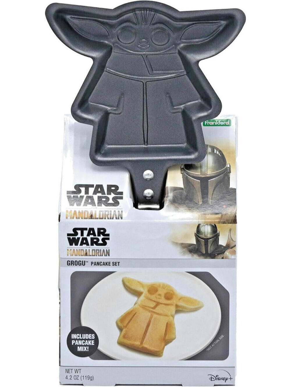 The Mandalorian Grogu Disney Star Wars Pancake Mix And Skillet Set New Baby Yoda